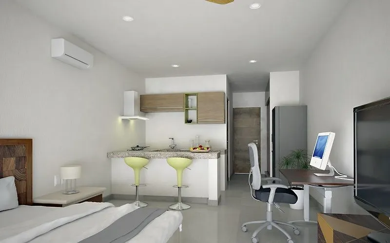 Cozy Studios Down Town Playa Del Carmen By Kvr 멕시코